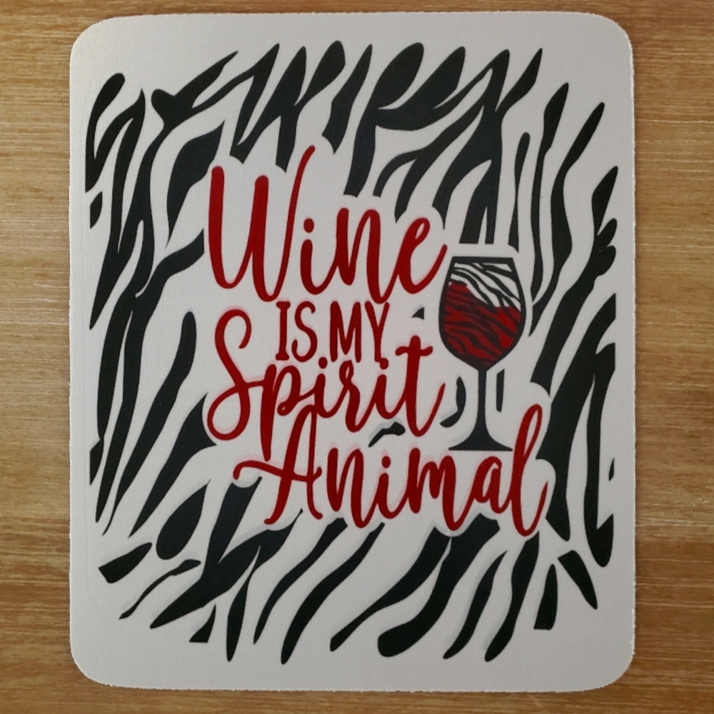 Hand-Sublimated Rubber-Backed Mousepad